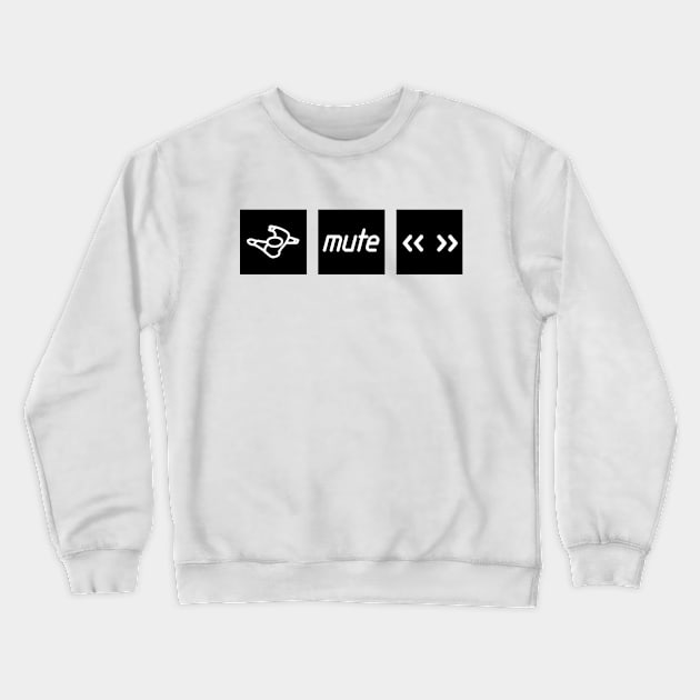 Mute Records Crewneck Sweatshirt by Timeless Chaos